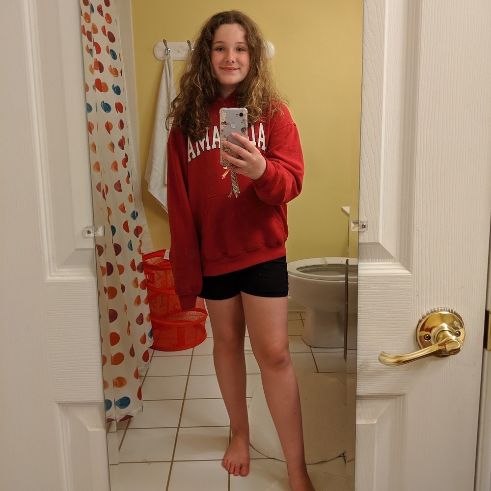 Red Alabama University hoodie